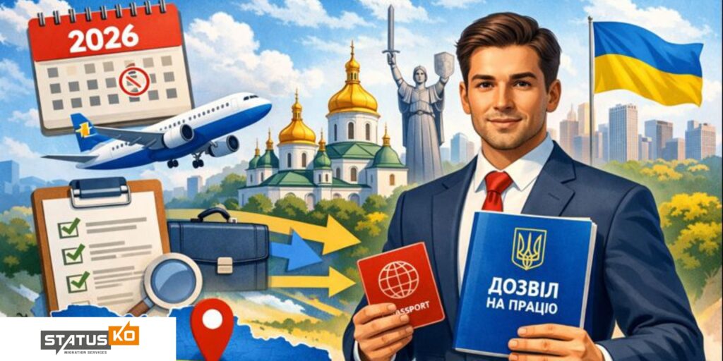 Work Permit for Foreigners in Ukraine- 2026 Guide_Status Ko